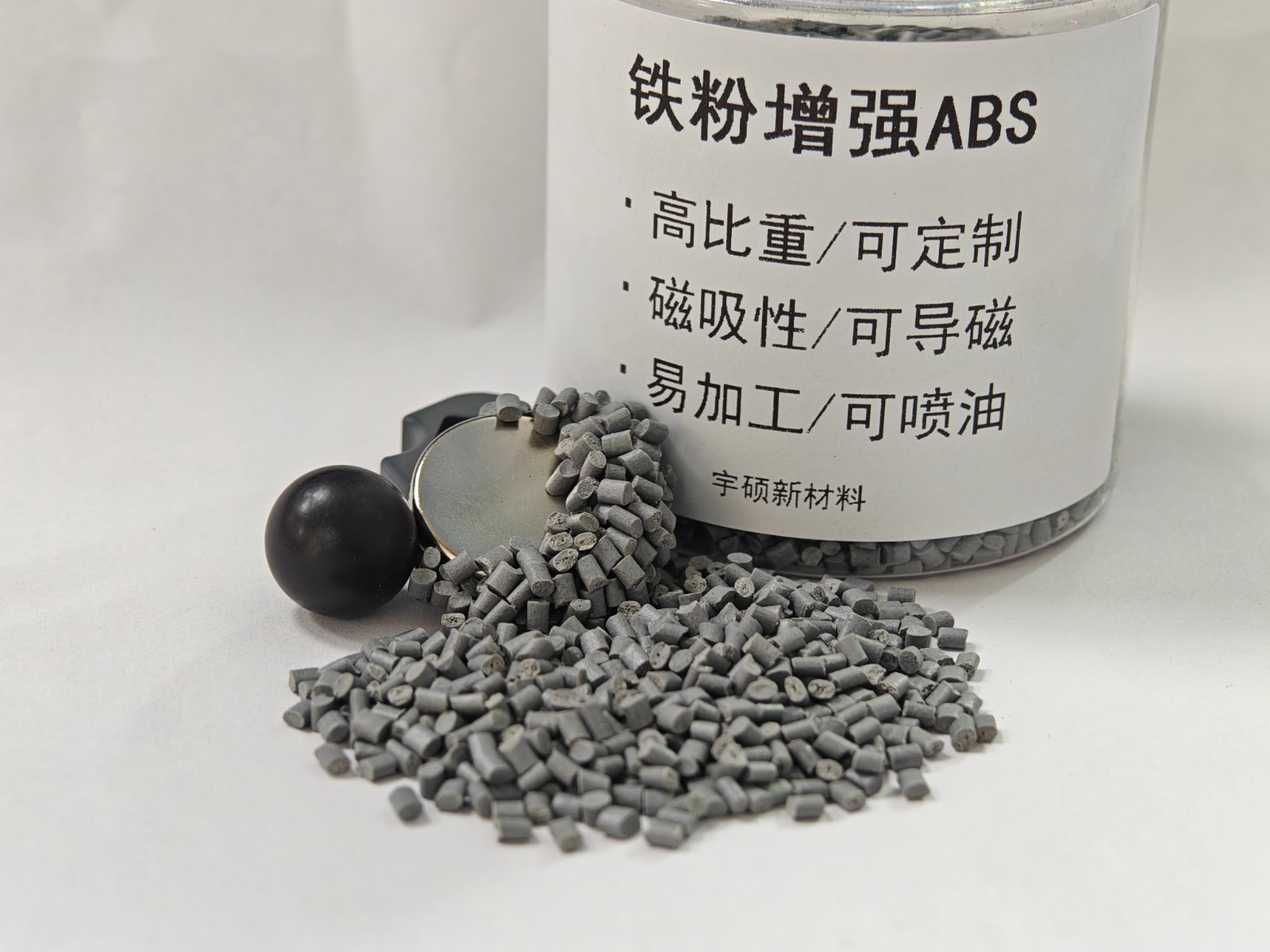 铁粉增强ABS
